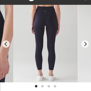 Align pant 25” midnight navy